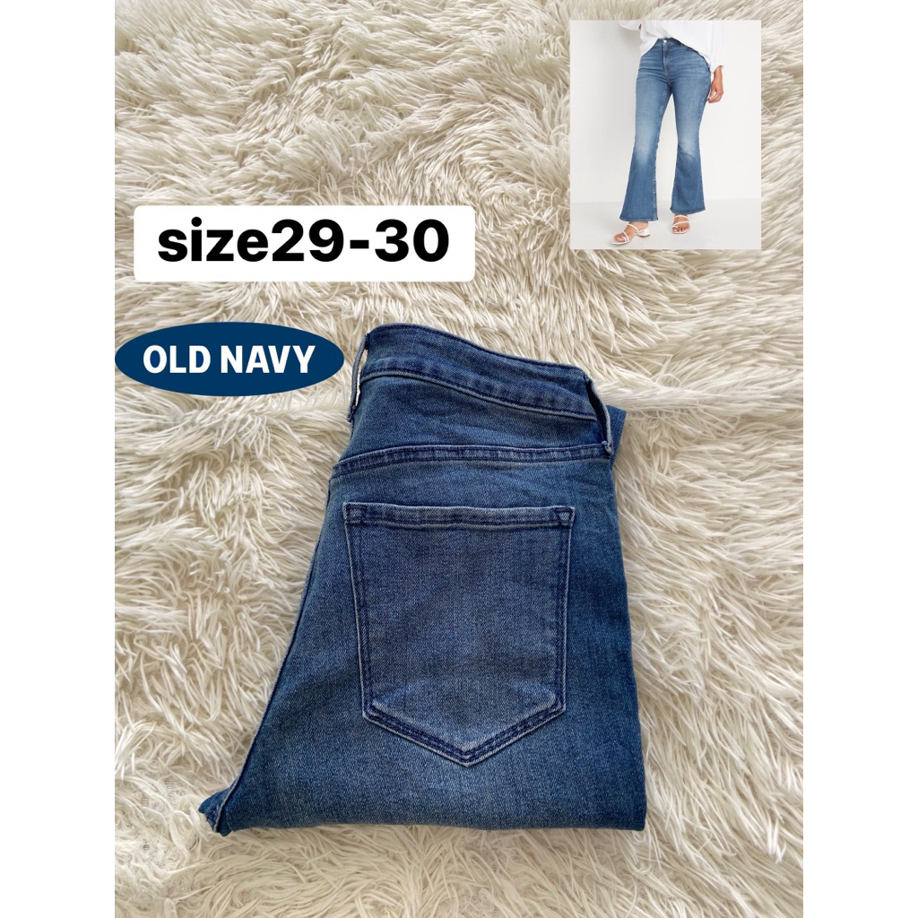 Old navy   wow  flare  Jeans  แท้💯%มือสอง