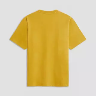 DAVIE JONES [BE FEARLESS] เสื้อยืดผู้ชาย Graphic Oversize Fit T-Shirt สีขาว กรม เหลือง TB0438
