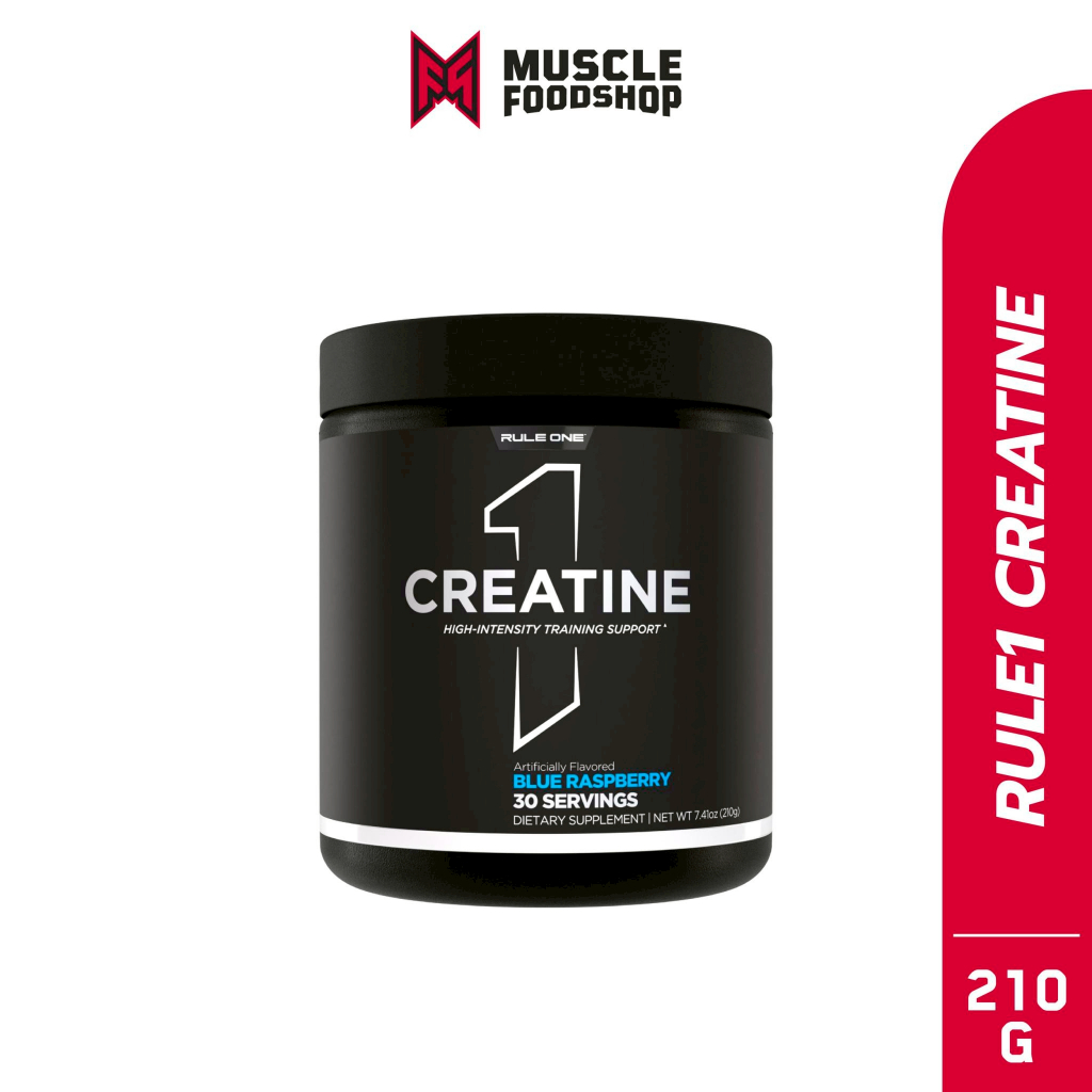 Rule1 Micronized Creatine - 210 กรัม / 30 Serving มี 2 รสชาติให้เลือก