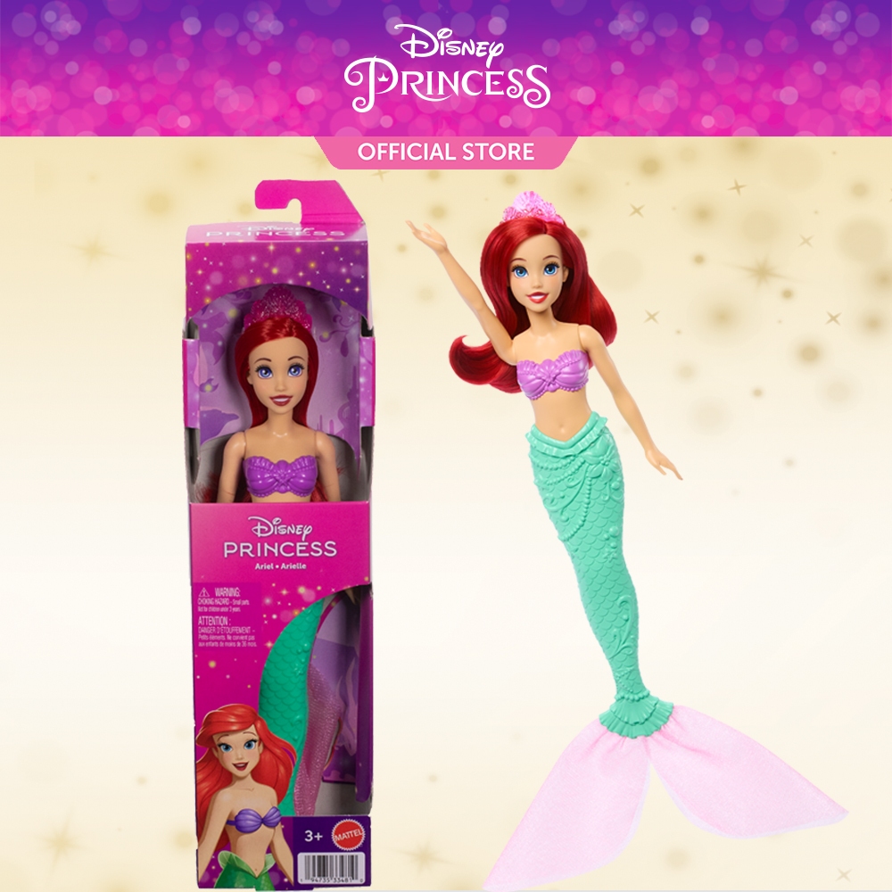 Disney Princess Ariel Standard Fashion Doll ดิสนีย์ ปริ้นเซส ตุ๊กตาแอเรียล JHL55 ID