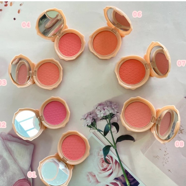 ส่งไว ปัดแก้ม Clever Cat Satin Blush No.8451
