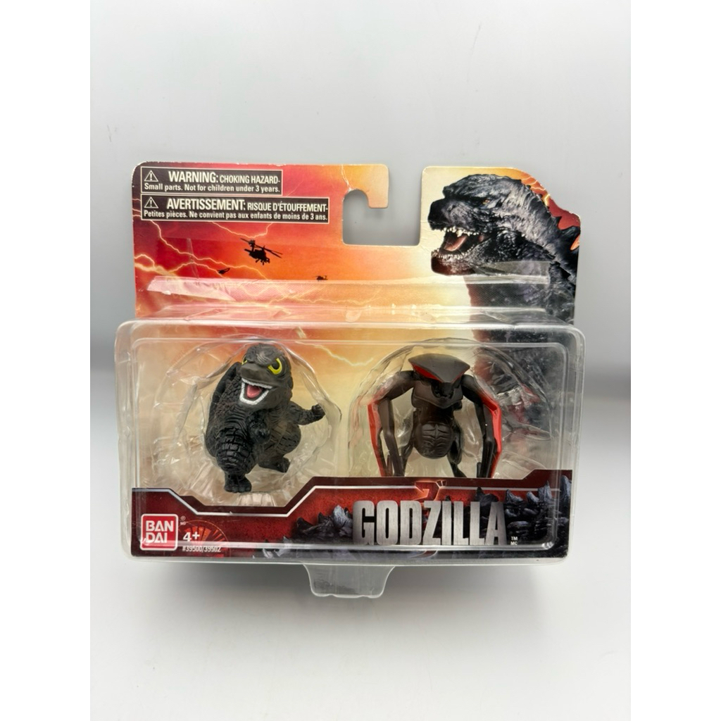 โมเดล Godzilla Movie Chibi Figure 2-Pack with Godzilla (Figure B) and MUTO (8 Legged)