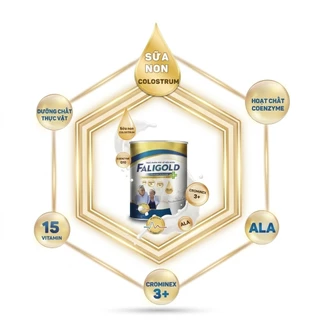 FALI-GOLD PLUS + นม Vanilla รสชาติ [400 & 650 กรัม] อาหารเสริมสำหรับผู้ป่วยเบาหวาน