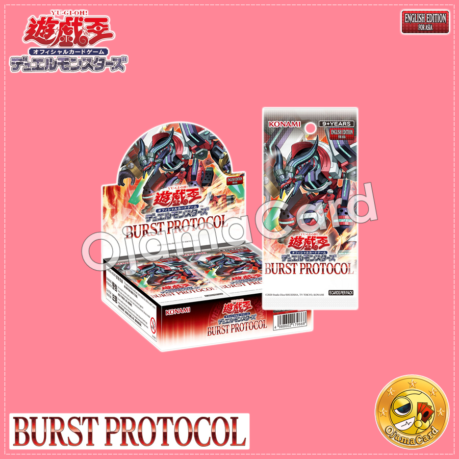 Yu-Gi-Oh! OCG English Edition for Asia — 1303 - Burst Protocol [BPRO-AE]「1 Box」+1 Assist Pack [BPRO-AES]「1 Pack」