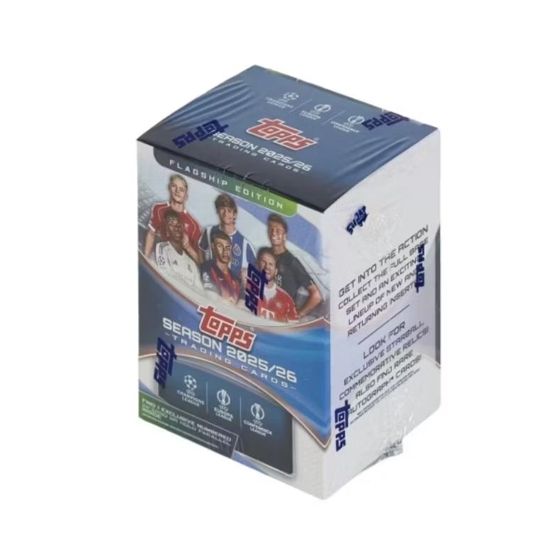 ‼️พร้อมส่ง‼️25-26 Topps UEFA Club Competitions - Value Box🔥ฟรีสลีฟ🔥