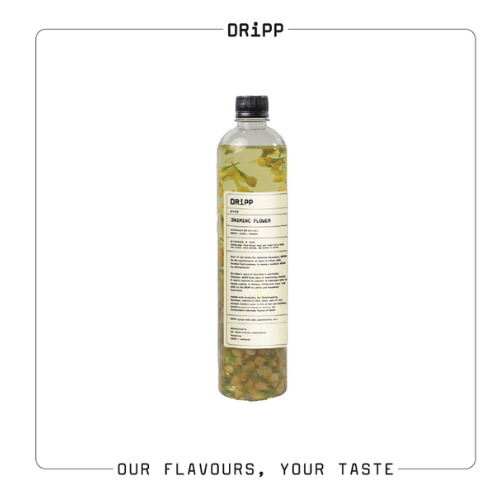 DRiPP Jasmine Flower Pulp 760 ml จัสมิน ฟลาวเวอร์ พัลพ์ ไซรัป (น้ำเชื่อมผสมเนื้อดอกมะลิ) (ตรา ดริพ)