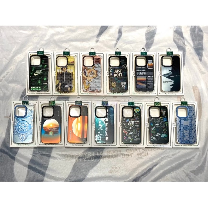 เคส ใส หลังแข็งปรอท(P1-P13) iP11 iP12 iP12Pro iP12ProMax iP13 iP13promax iP14 iP14promax (มีสินค้าพร