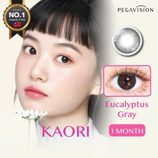 PEGAVISION คอนแทคเลนส์สี รายเดือน รุ่น KAORI สี Eucalyptus G…