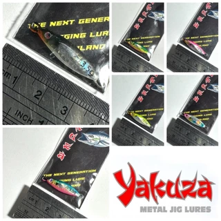 [2.5-60g] เหยื่อจิ๊ก Yakuza Angel Metal Jig เหยื่อยาซูซ่า แองเจิล สำหรับงาน Shore & Vertical Jigging เคาะหน้าดิน/ปลากอง