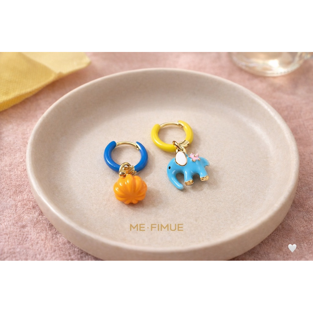 Cute Color Charm Earrings 🌈 | Mix & Match ME~FIMUE