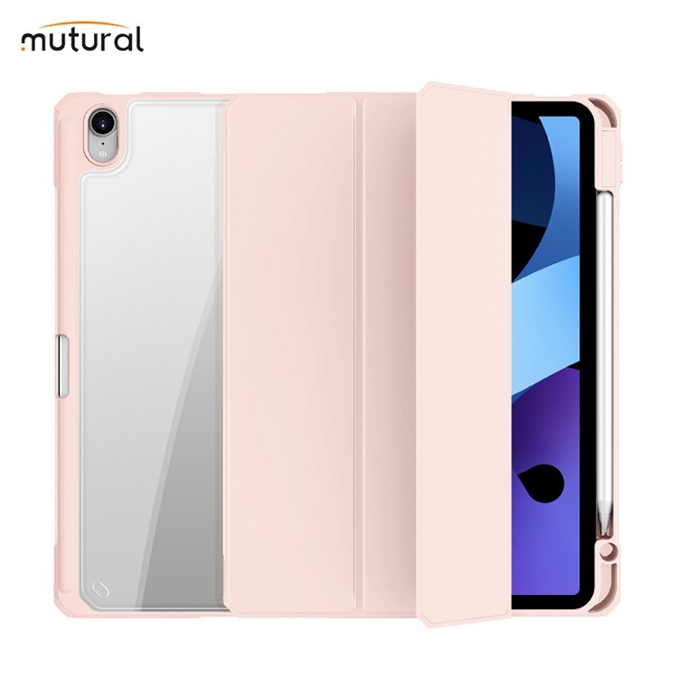 MUTURAL PINYUE เคสไอแพด iPad Mini 6 / Mini 7 / Mini6/7 / Pro 11 / Air 11 / Air 4/5/6 / Gen 7/8/9 / ชาร์จปากกาได้