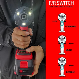 【รับประกัน 5 ปี】Original M18 FUEL 88v 820n.m บล็อกไฟฟ้า ประแจไฟฟ้า ประแจกระแทก เครื่องมือช่าง 2 เตอรี่ลิเธียมชาร์จเร็ว