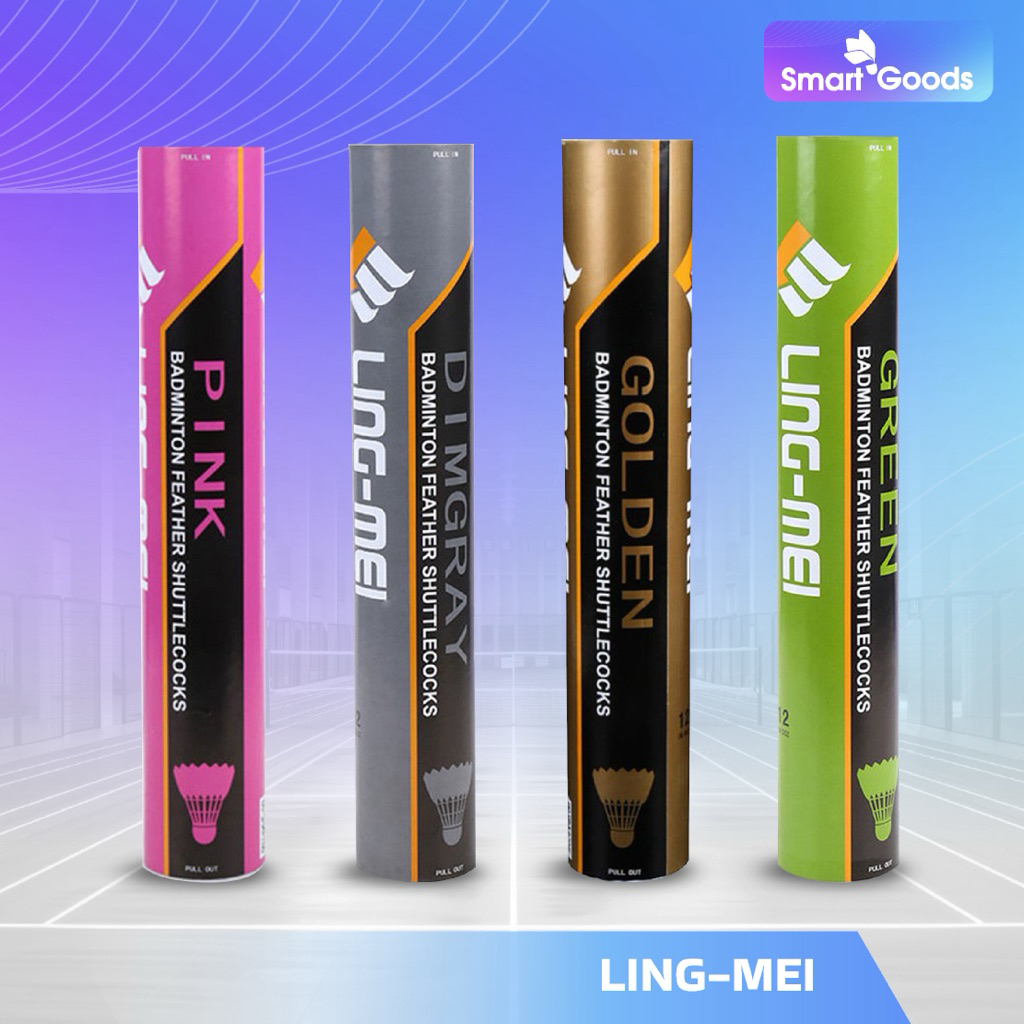 ลูกแบดมินตัน Ling-Mei  (สินค้าลิขสิทธิ์แท้ 100%) นำเข้าจากมาเลเซีย