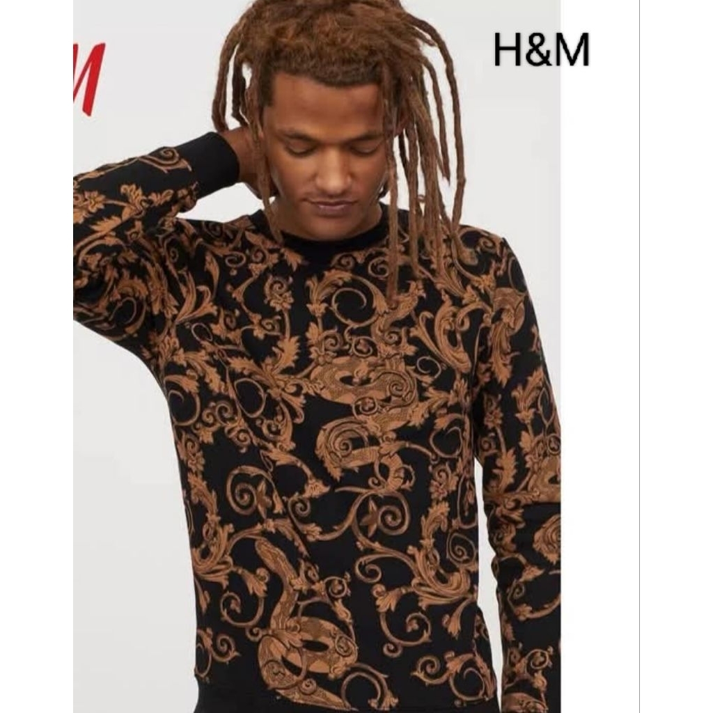 H&M คอลใหม่ ป้ายS/M อก42/ยาว24 ผ้าสเวตเตอร์