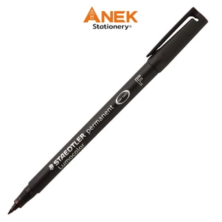 ปากกาเขียนแผ่นใสลบไม่ได้ Staedtler 0.4,0.6,1.0 มม. สีดำ สเต็ดเล่อร์