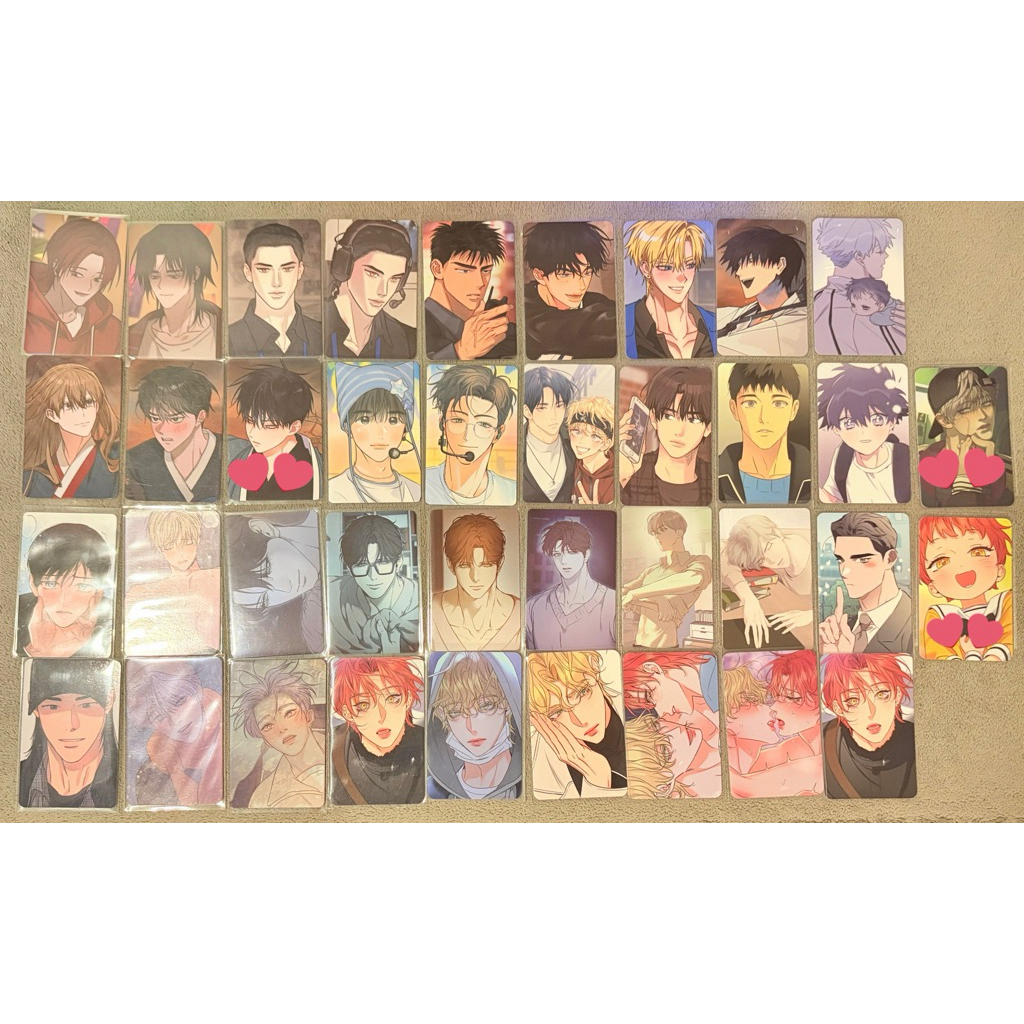 💚(พร้อมส่ง : update 21/3/26)💚 photocard manhwa bomtoon, lezhin, mr.blue 2025 2026 honey dtr backligh