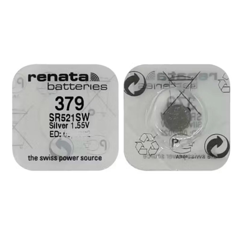 ถ่านRenata SR920SW/371 1.55V 1ก้อน ของแท้(สำหรับนาฬิกา)