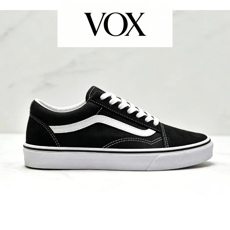 Old Skool (Classic) - รองเท้าผ้าใบผู้ชาย รองเท้าผ้าใบแฟชั่น รองเท้าผ้าใบ Low-Top สวมใส่สบาย รองเท้าผู้ชาย ขนาด 36-45