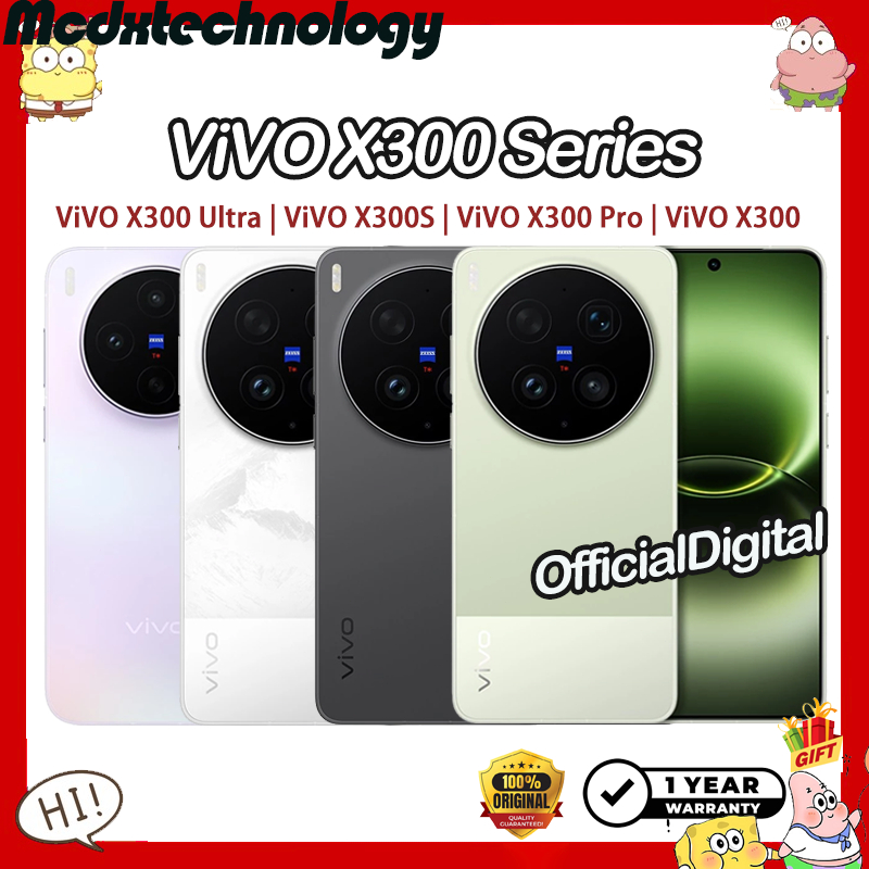 ViVO X300 Ultra ViVO X300S ViVO X300 Pro ViVO X300 Dimensity 9500 90W Dual SIM ViVO Phone | สนับสนุน