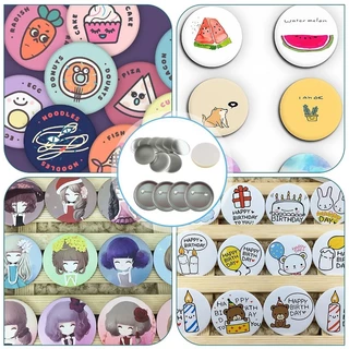 เครื่องผลิตปุ่มติดตั้งฟรี 5อิน1 (25+32+37+44+58) มม ชุดเครื่องทำปุ่ม DIY เครื่องกดตรา Punch พร้อมปุ่มพลาสติกฟรี 500 ชิ้น