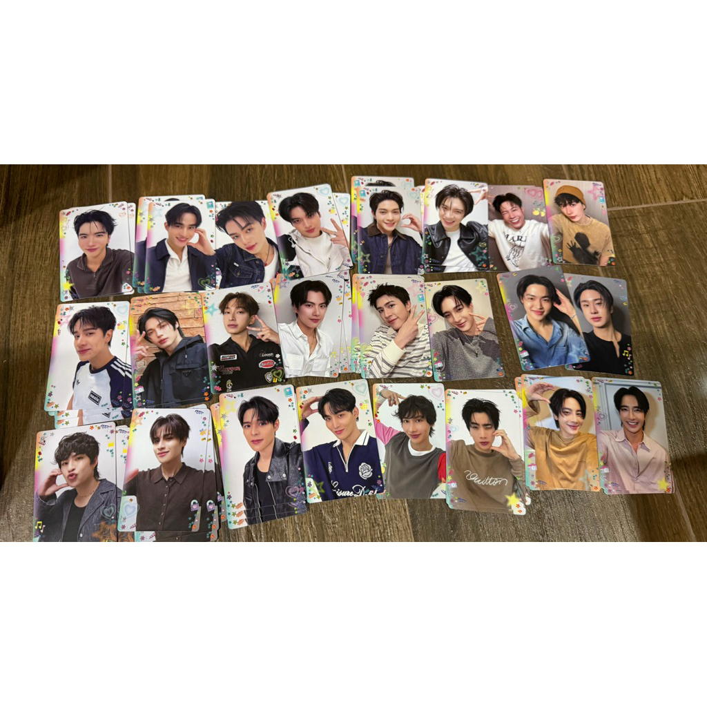 พร้อมส่ง แรนด้อมชาย RANDOM CARDS BOYS SELFIE HEART SHOT (2)