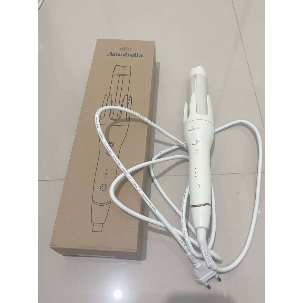Amabella เครื่องม้วนผมอัตโนมัติ 36 mm. ลอนอัตโนมัติ แกนม้วนผมอัตโนมัติ ลอนใหญ่สไตล์เกาหลี ผมสวยได้ภา