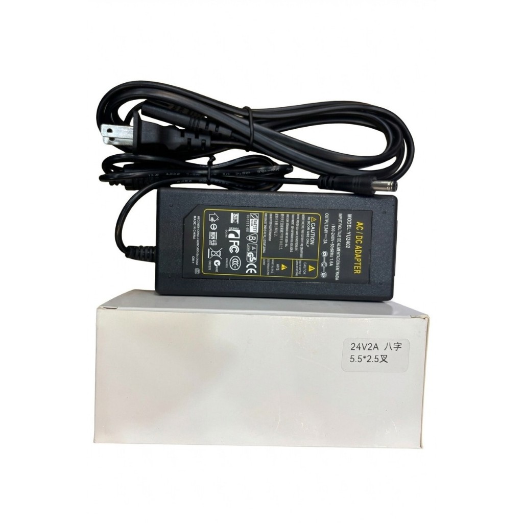 ส่งจากไทย Adapter 24V 2A อะแด๊ปเตอร์ หัวขนาด 2.5*5.5มม. อะแด็ปเตอร์ Adaptor ที่ชาร์จ หัวชาร์จ
