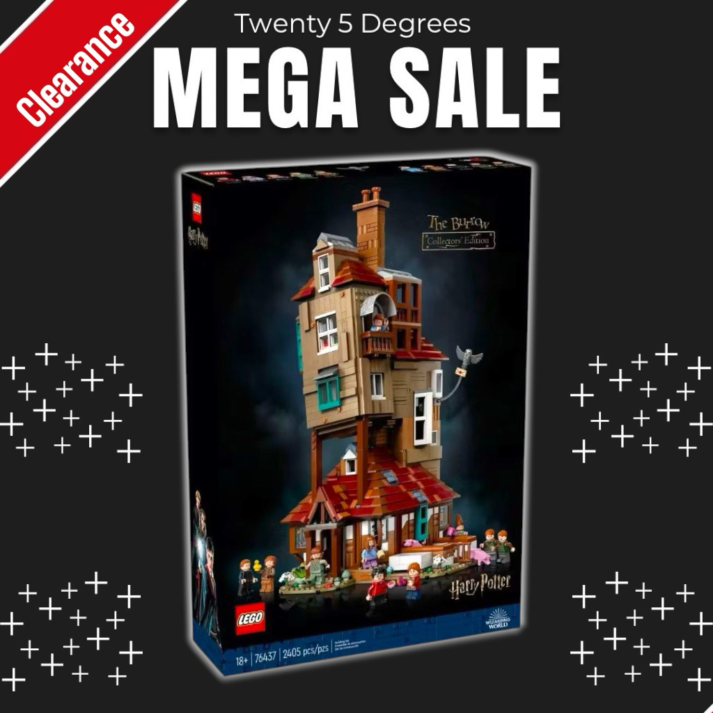 (พร้อมส่ง) Lego Harry Potter 76437 The Burrow Collectors Edition เลโก้ ของใหม่ ของแท้ 100% – โปรปัง
