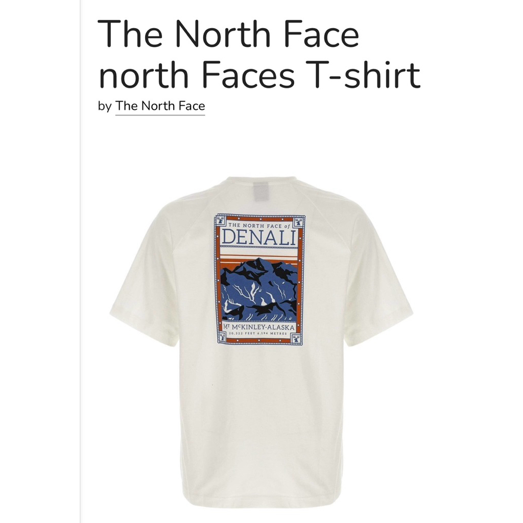 North Faces cotton jersey Size XL อก46