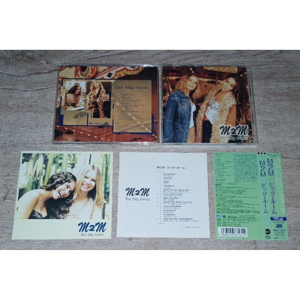 M2M ซีดี CD Album The Big Room Japan Edition Special Cover