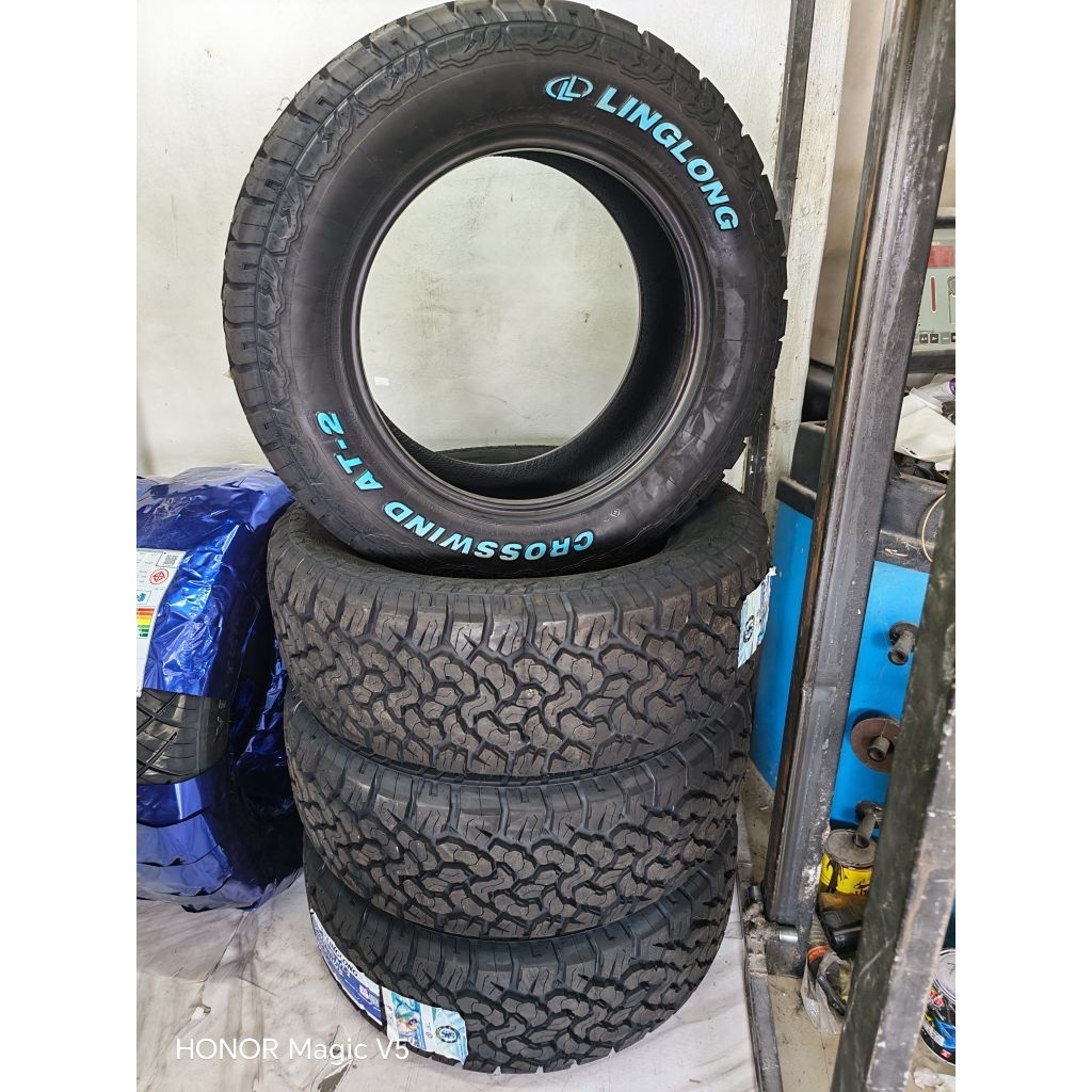 ยางรถยนต์ Linglong(หลิงหลง)AT2 265/60/18ยางรถยนต์คุณภาพดี ยางใหม่ปี2026 โครงสร้างแข็งแรงเหมาะกับการใ