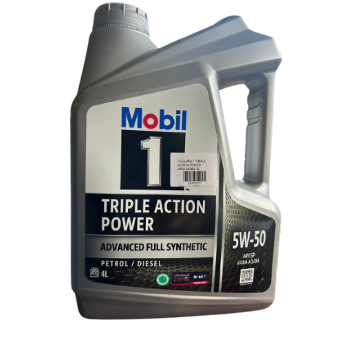 MOBIL 1 น้ำมันเครื่อง EXCELL ADVANCED FULL SYNTHETIC 5W-50 4 ลิตร  [55415217]