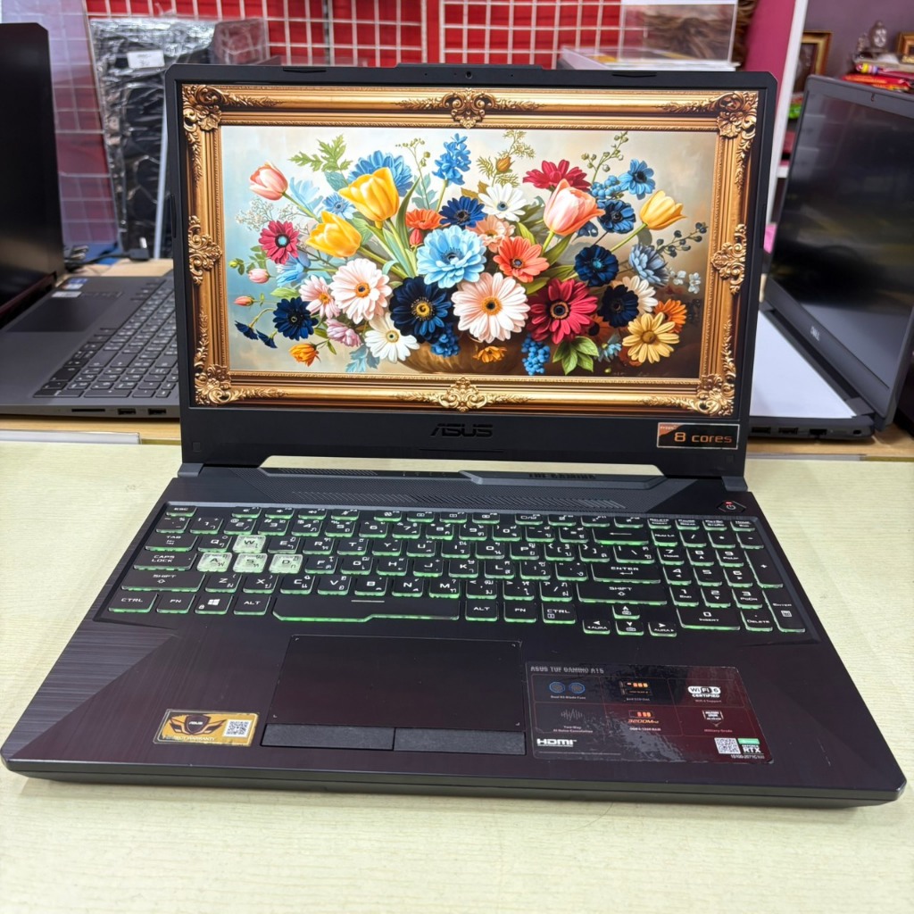 ASUS  TUF  GAMING  A15  FA506IC – HN011T  สภาพเครื่อง  80%