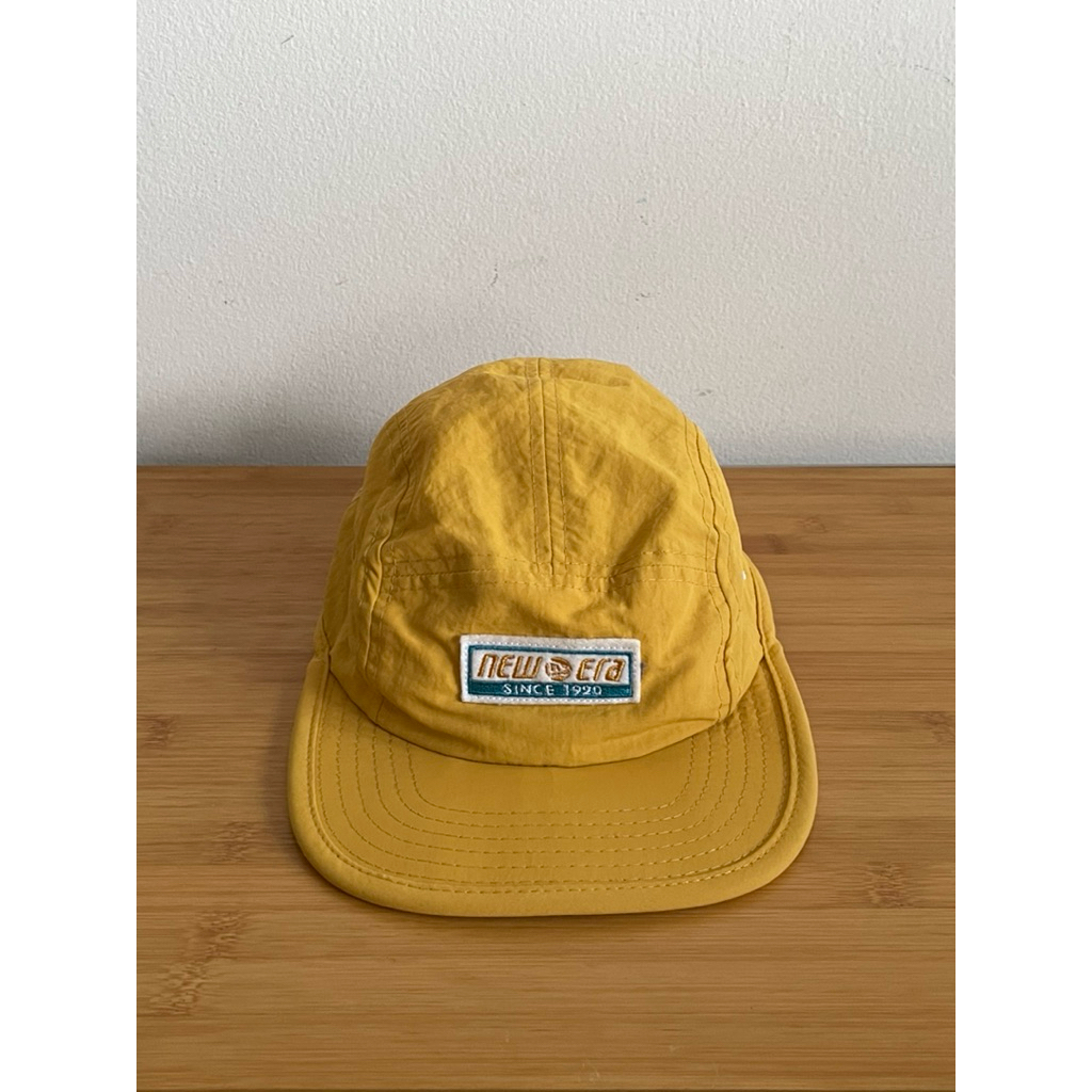 หมวก New Era since1920 nylon track jet cap สีmustard