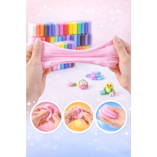 ดินเบาเด็ก 12/24/36 สี ดินปั้นเบา Air Dry Clay นุ่ม ไม่ติดมือ แห้งเอง ของเล่นเสริมพัฒนาการเด็ก