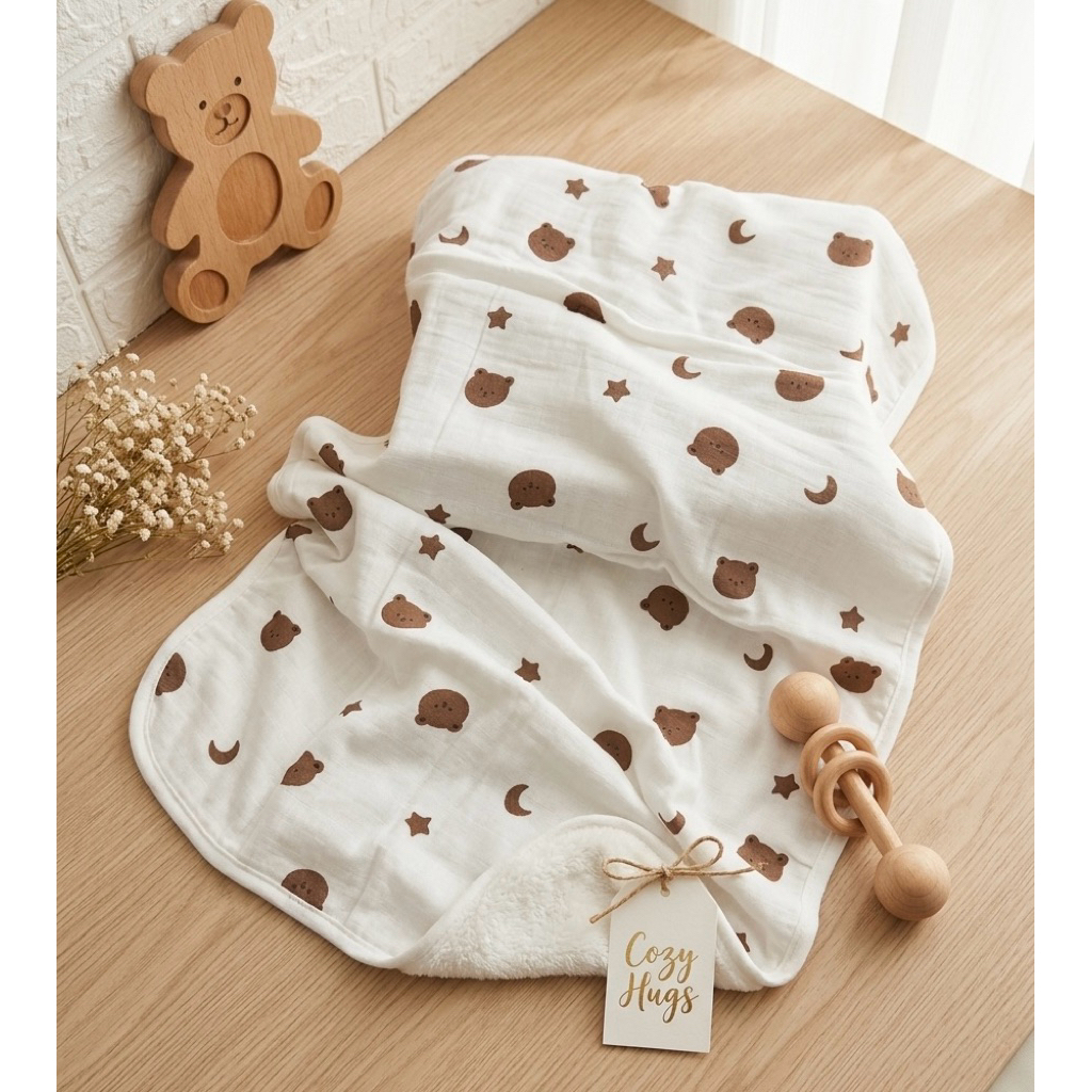 ผ้าเช็ดตัวเยื่อไผ่ ขนาด 50*90cm ( ใช้้ช็ดตัว ผ้านุ่ม ซับน้ำได้ดี)