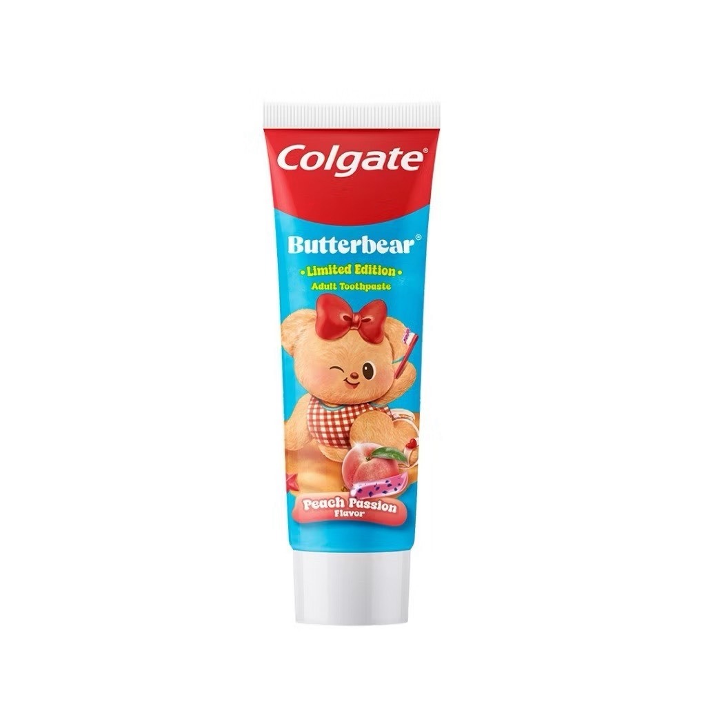 Colgate Butterbear 100g. คอลเกต หมีเนย ยาสีฟันหมีเนย บัตเตอร์แบร์ 100 กรัม Limited Edition Toothpaste. ราคา ถูกที่สุด ดีลบีเคเค แกลเลอรีภาพที่ 6