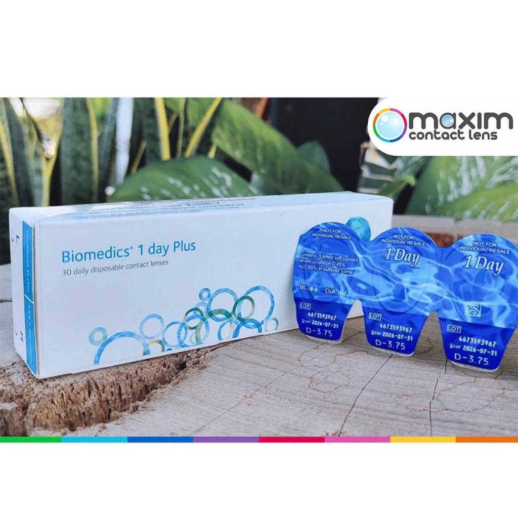 Biomedics 1 Day Plus (รายวัน/15คู่)