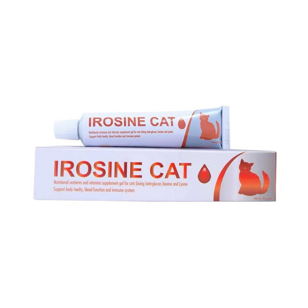 Irosine Cat (ไอโรซีน แคท) เจลอาหารเสริมบำรุงเลือด สำหรับแมว 30g