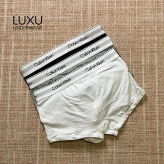 (พร้อมส่ง) Calvin Klein กางเกงชั้นในผู้ชาย Modern Cotton Stretch 3-Pack Low Rise Trunk ของแท้🇺🇸