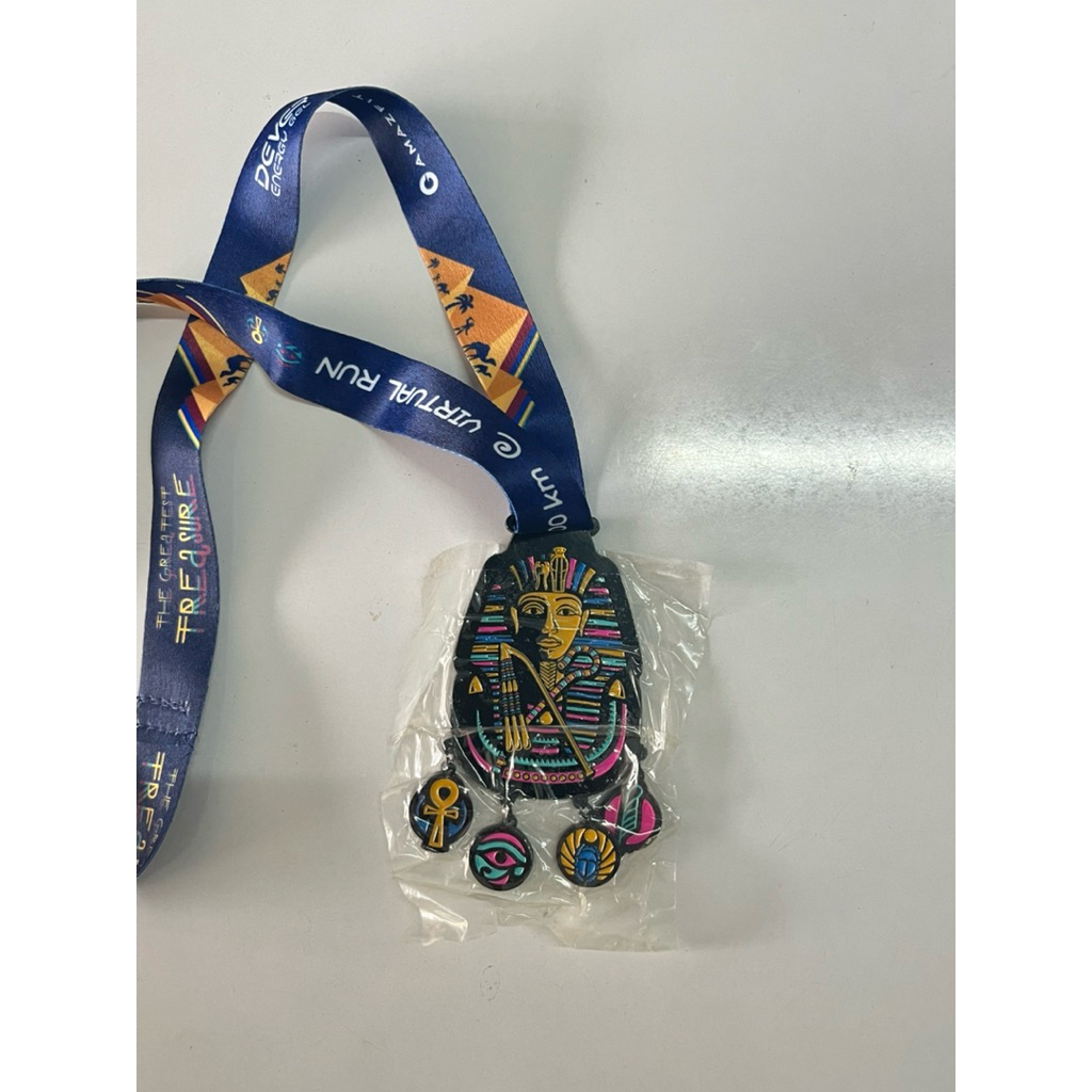 🏅 [ของสะสม] เหรียญงานวิ่ง "The Greatest Treasure Virtual Run" ระยะ 100 km