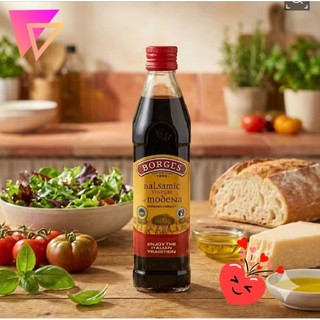 [Made​ in​ Italy]​ Borges >Balsamic น้ำส้มสายชูบัลซามิกแท้จากเมืองโมเดนา ประเทศอิตาลี​ 500ml และ250 ml.[Exp​08/2028]​