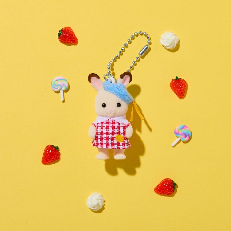 พร้อมส่ง  Sylvanian Baby Keychain Chocolate Rabbit พวงกุญแจ ซิลวาเนียน ตุ๊กตา ใหม่-แท้ ซองญี่ปุ่น ราคา ถูกที่สุด ดีลบีเคเค แกลเลอรีภาพที่ 2