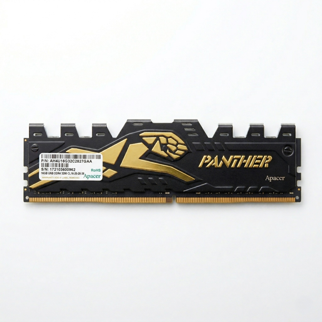 [มือสอง] RAM Apacer Panther DDR4 16GB Bus 3200 CL16 ประกันร้าน 90 วัน สภาพสวย พร้อมใช้งาน
