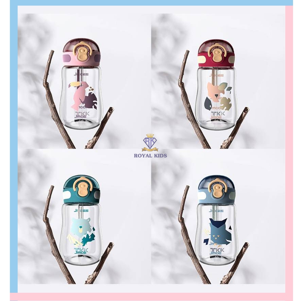 B0038 ขวดน้ำ ขวดน้ำเด็ก แก้วดูดน้ำเด็ก ขวดน้ำพกพาหลอดเด้ง ไปโรงเรียน สำหรับเด็ก6เดือนขึ้นไป