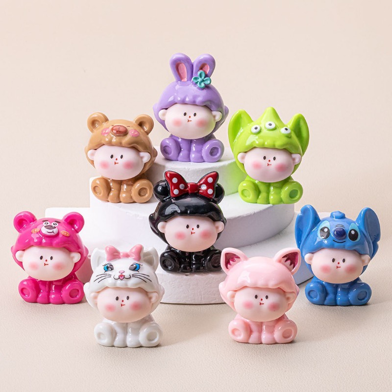 MODEL 1ชิ้น โมเดล น้องคราย ตุ๊กตา น่ารักๆ ตกแต่งโต๊ะ ของสะสม เป็นของขวัญ พร้อมส่ง