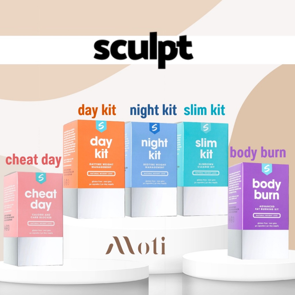 Sculpt night kit / slim kit / Day Kit  / Cheat Day Calorie & Carb Blocker เสริมกระบวนการเผาผลาญ