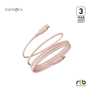 Energea Helix 60 สายชาร์จเร็วและถ่ายโอนข้อมูลแบบแม่เหล็ก USB-C to USB-C (3A, 60W)