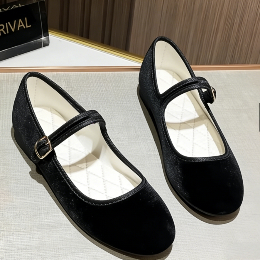 รองเท้าแมรี่จู พื้นนุ่ม เกรดพรีเมี่ยม พร้อมส่งจากไทย ใส่สบายทั้งวัน