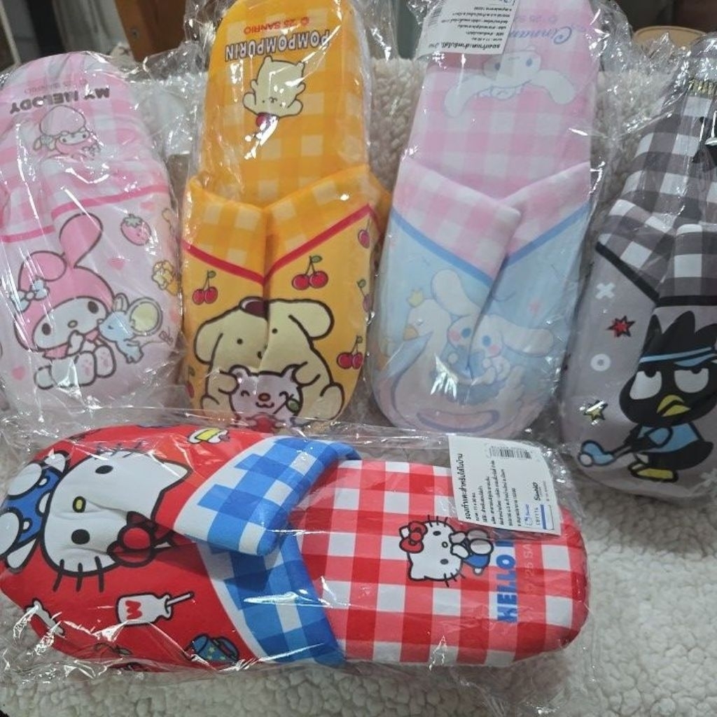 รองเท้าแตะ Slipper สำหรับใส่ในบ้าน ลาย Sanrio
